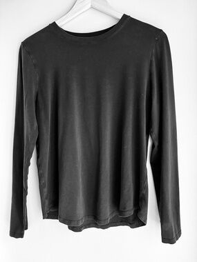 lululemon athletica Women's Long-Sleeve Crew Neck Top - Black
